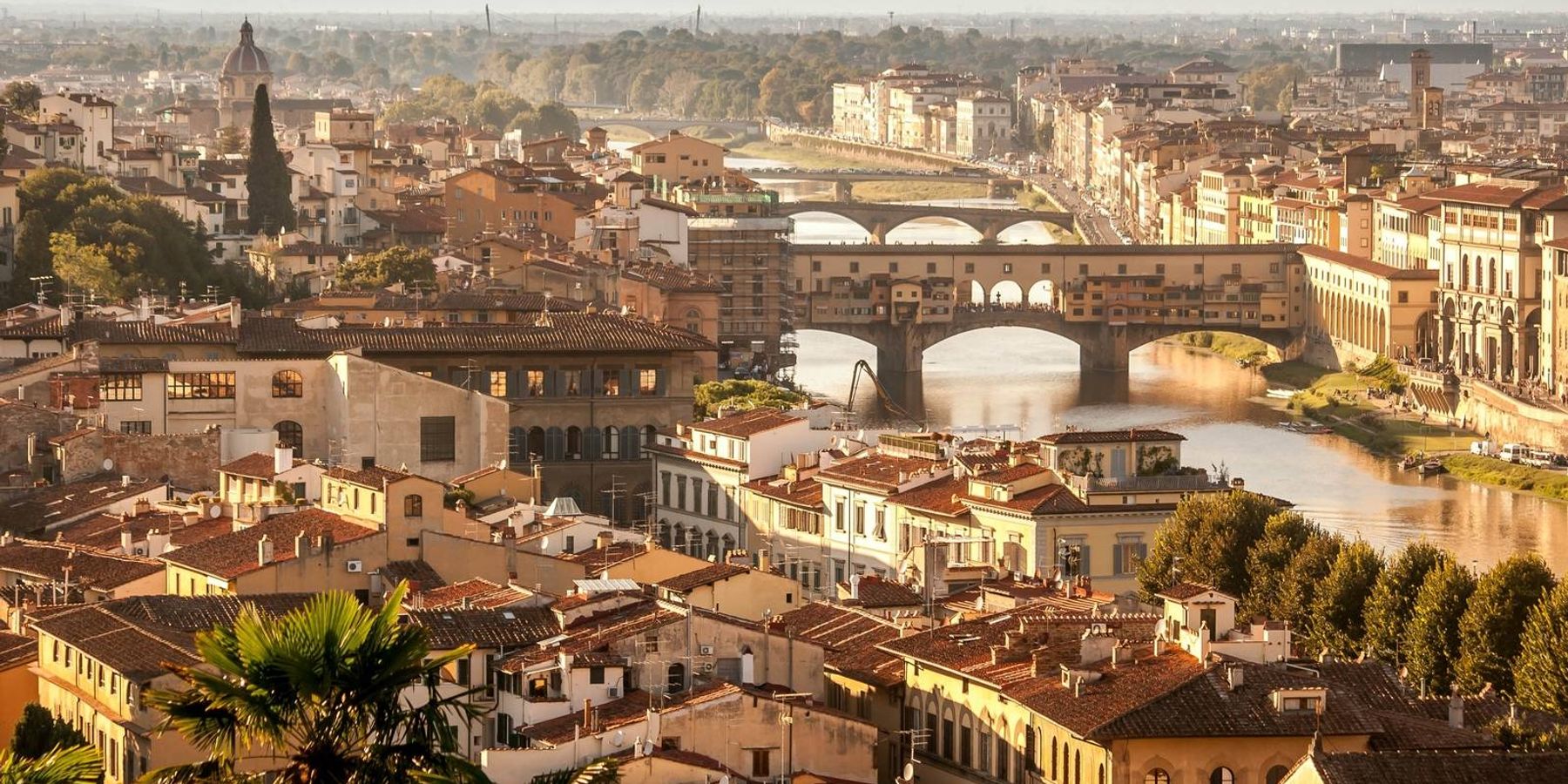 Florence at golden hour, Italy
