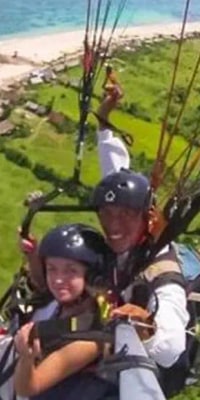 Paragliding Adventure at Timbis Beach