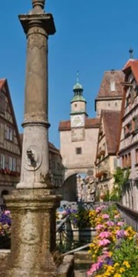 Heidelberg and Rothenburg Day Trip from Frankfurt