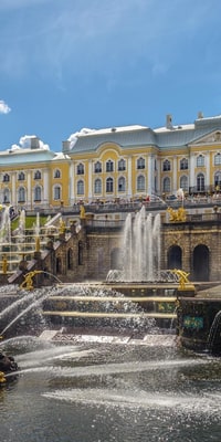 Parque de Peterhof (solo parque, sin palacio)