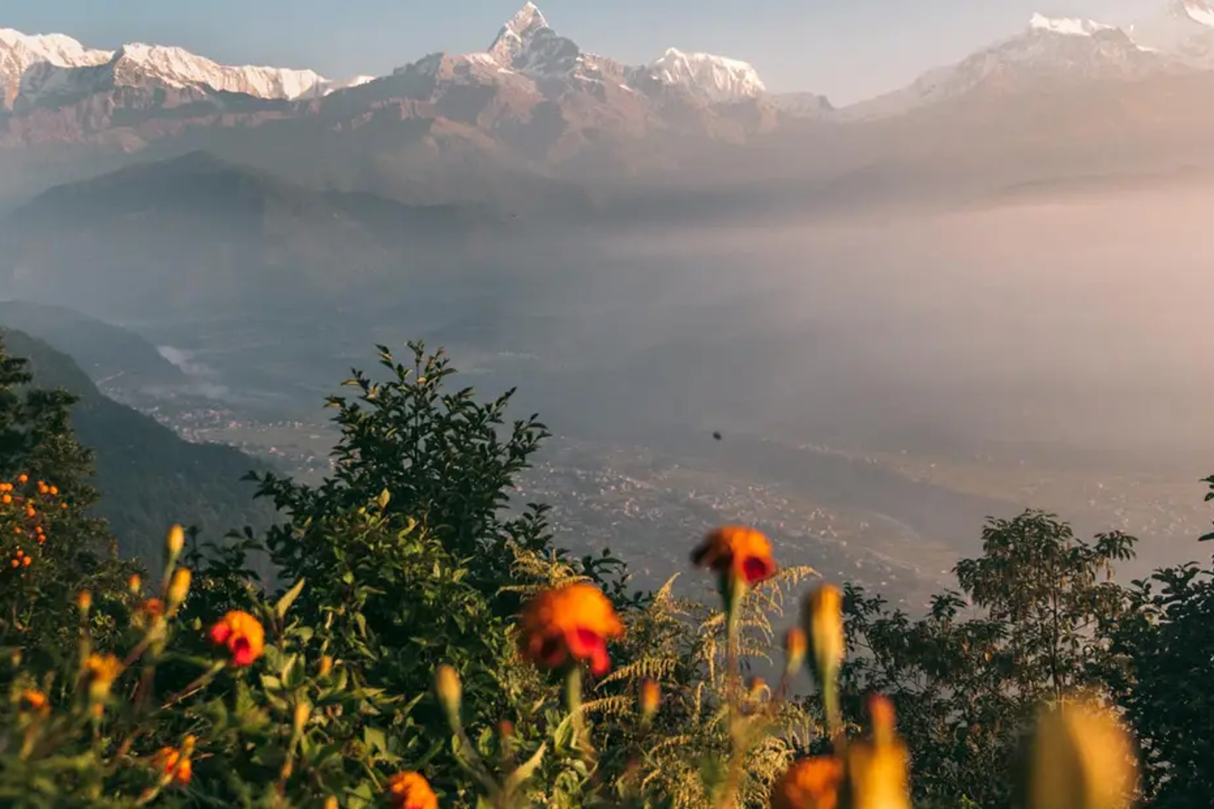 Sarangkot sunrise tour from Pokhara