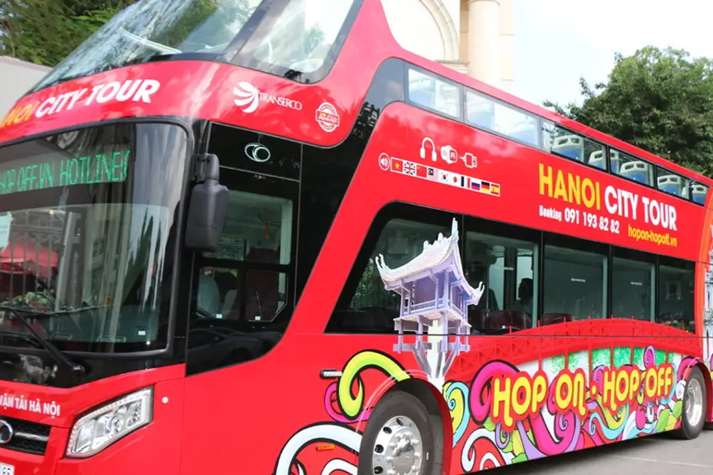 Hanoi Hop-On Hop-Off Sightseeing Ticket