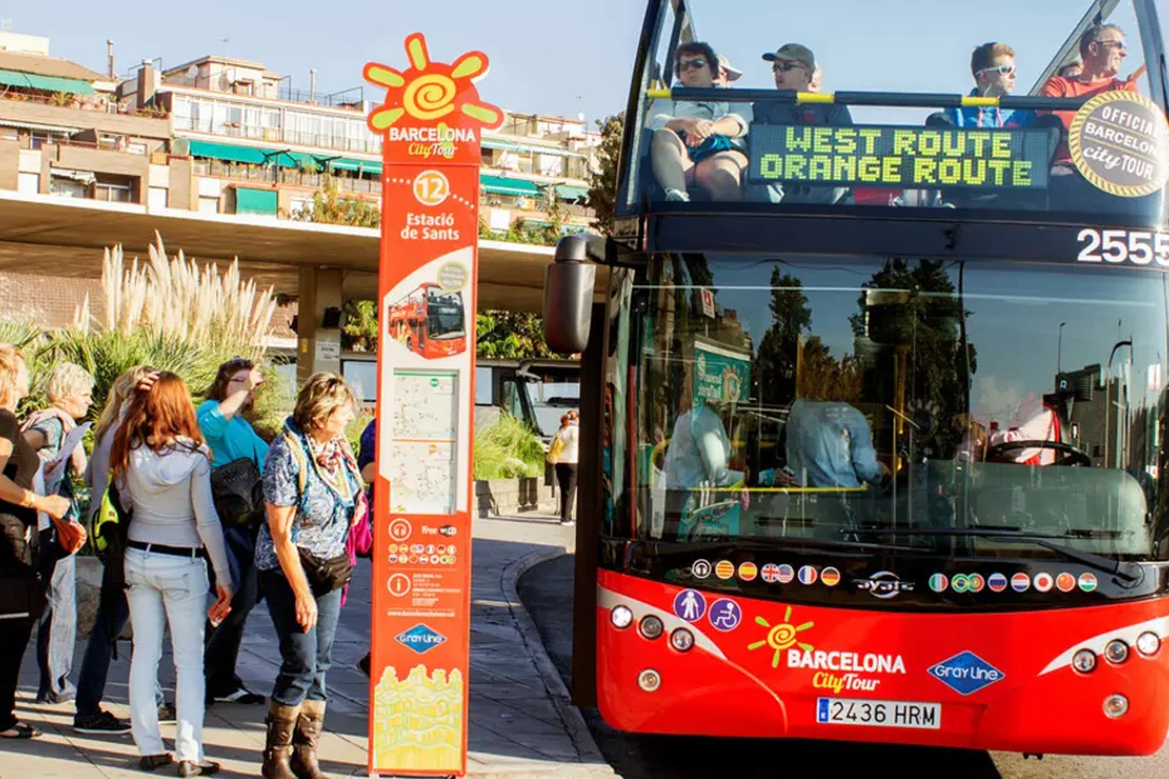 Barcelona Hop-On Hop-Off Bus City Tour