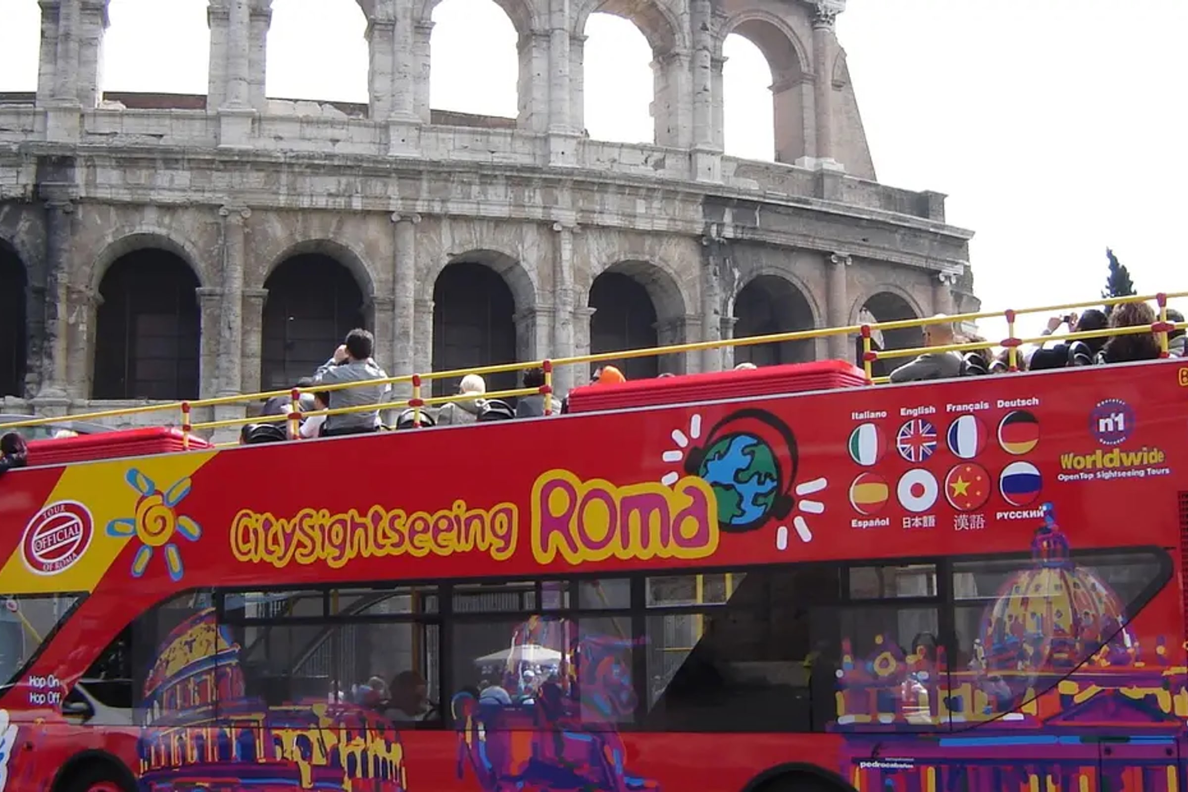 Rome : bus touristique Big Bus