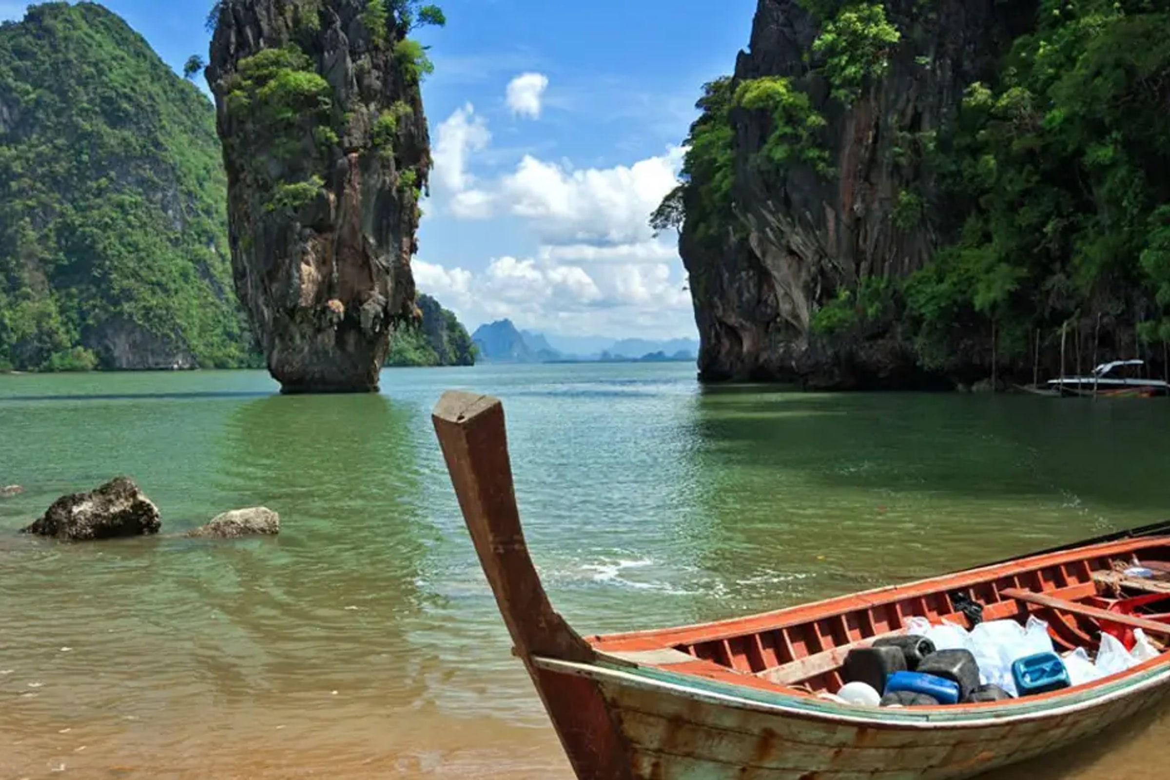 James Bond Island and Phang Nga Bay Day Tour by Longtail Boat with Sea Canoeing