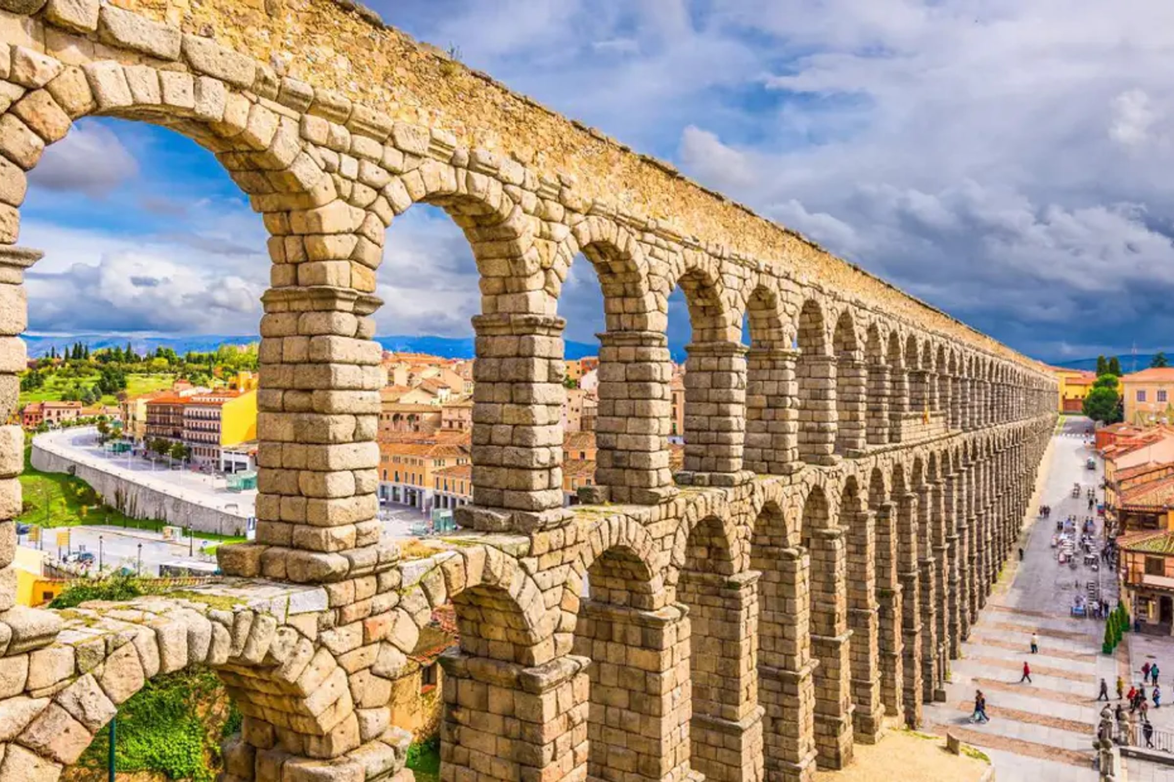 Toledo and Segovia from Madrid