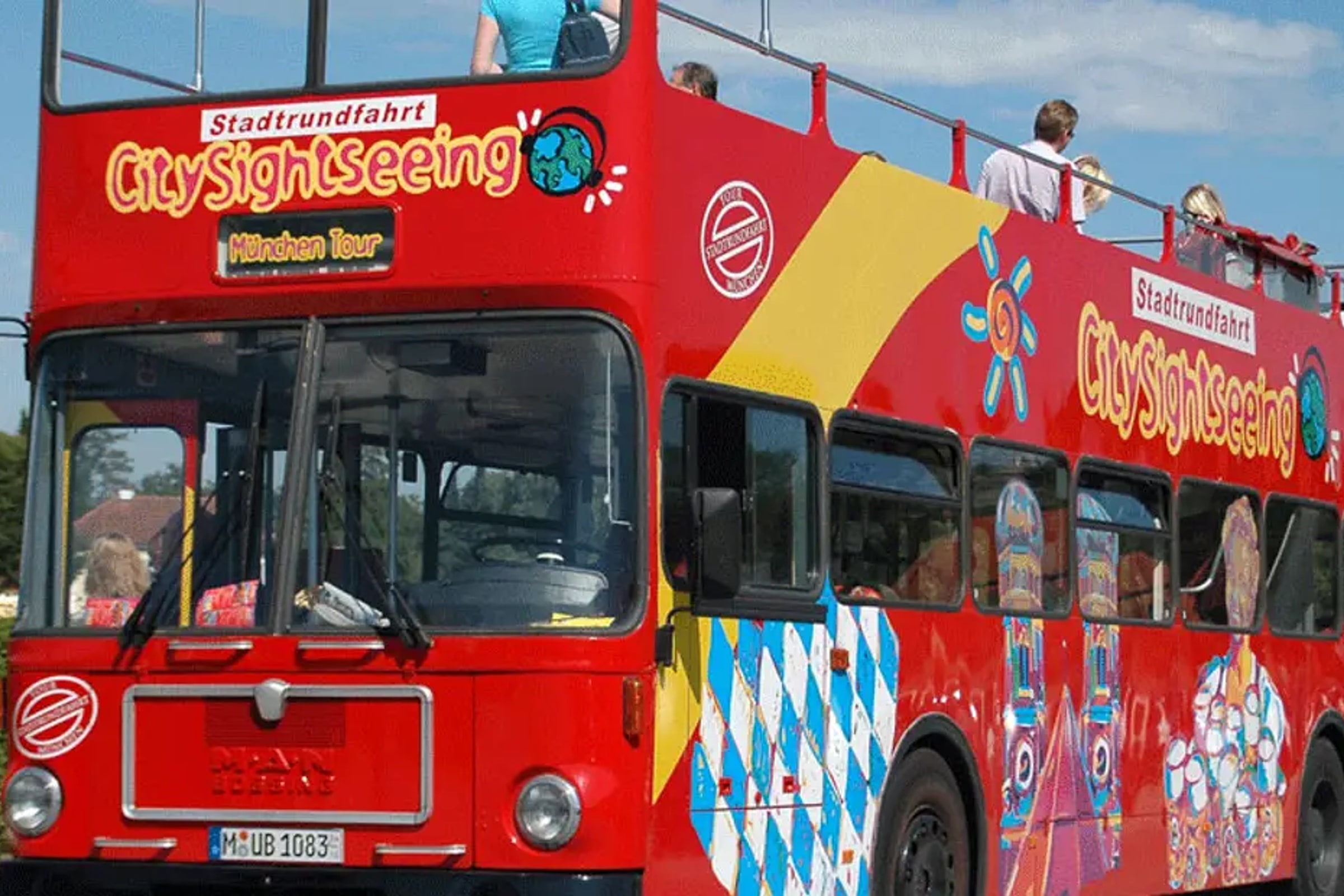 24-hour grand hop-on hop-off bus tour of Munich