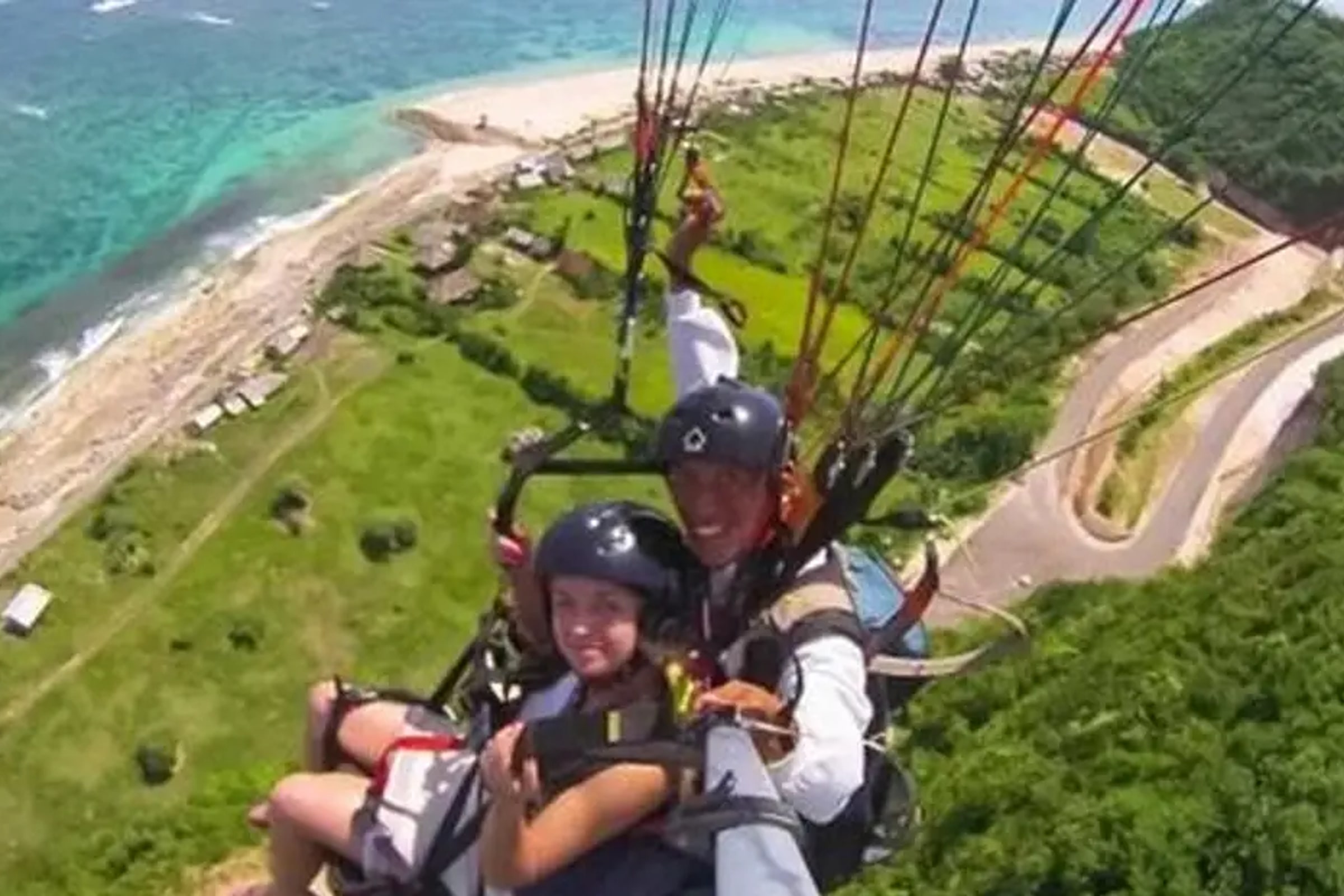 Paragliding Adventure at Timbis Beach