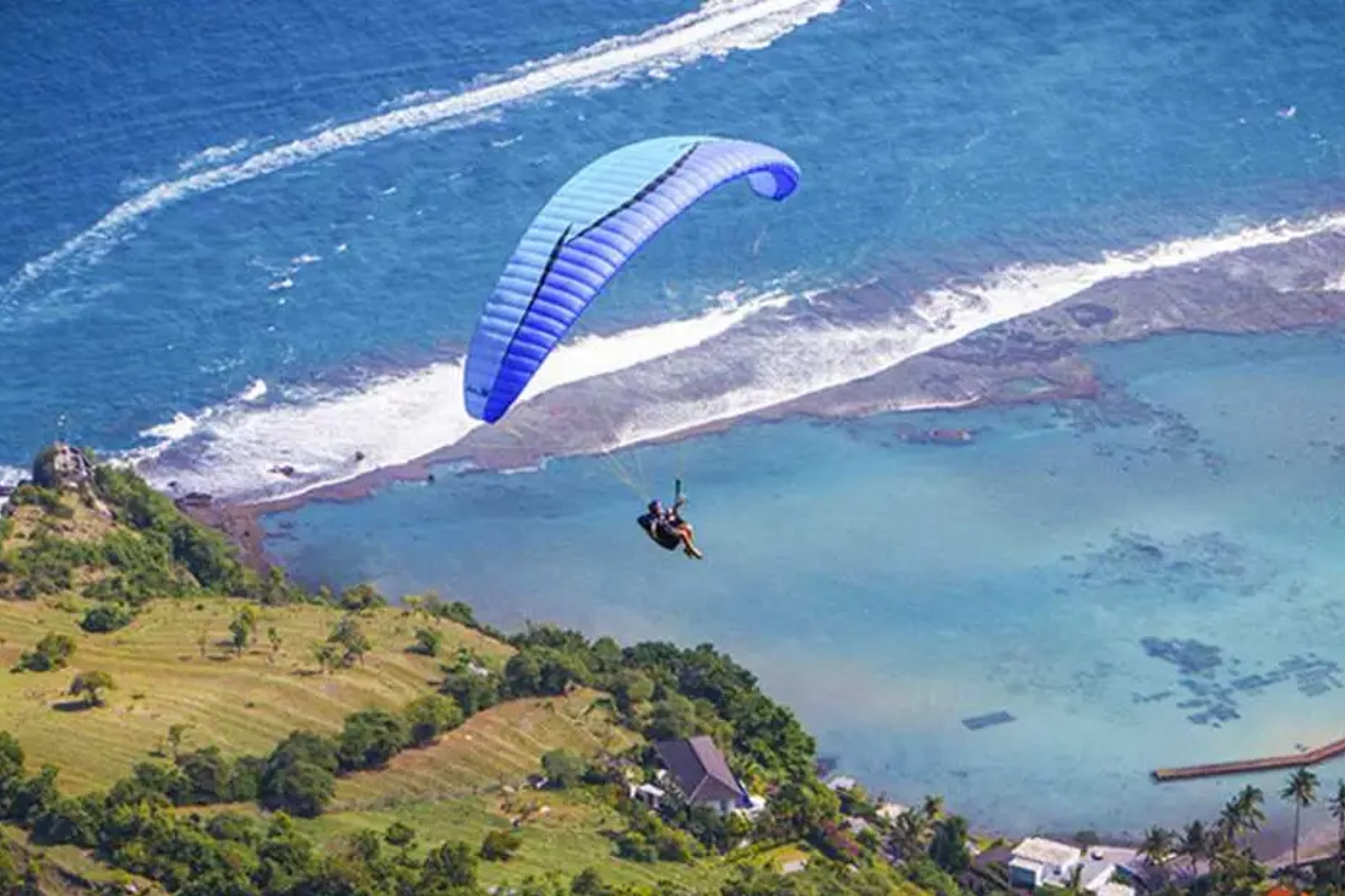 Paragliding Adventure at Timbis Beach
