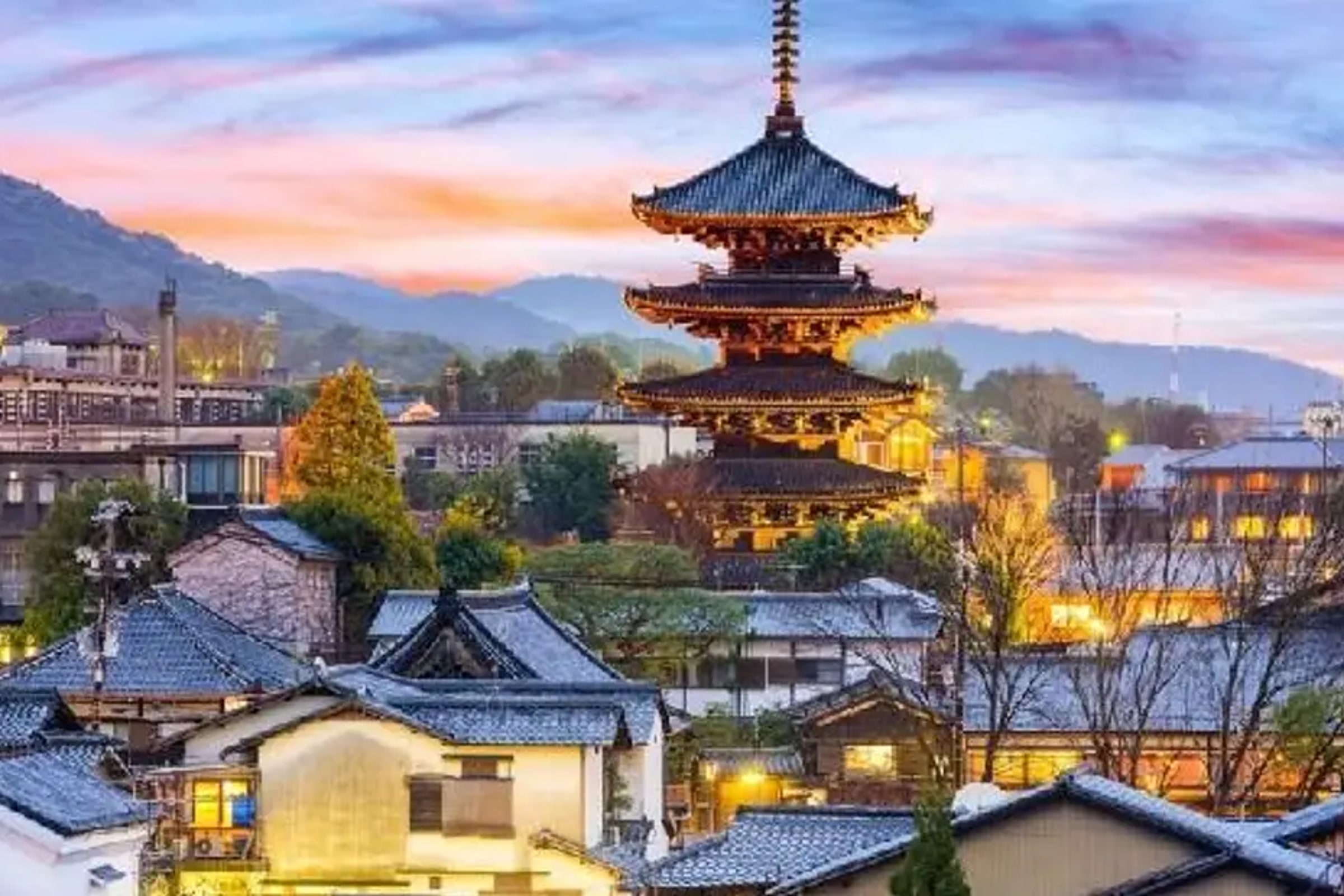 Kyoto Day & Night Helicopter Flight Experience