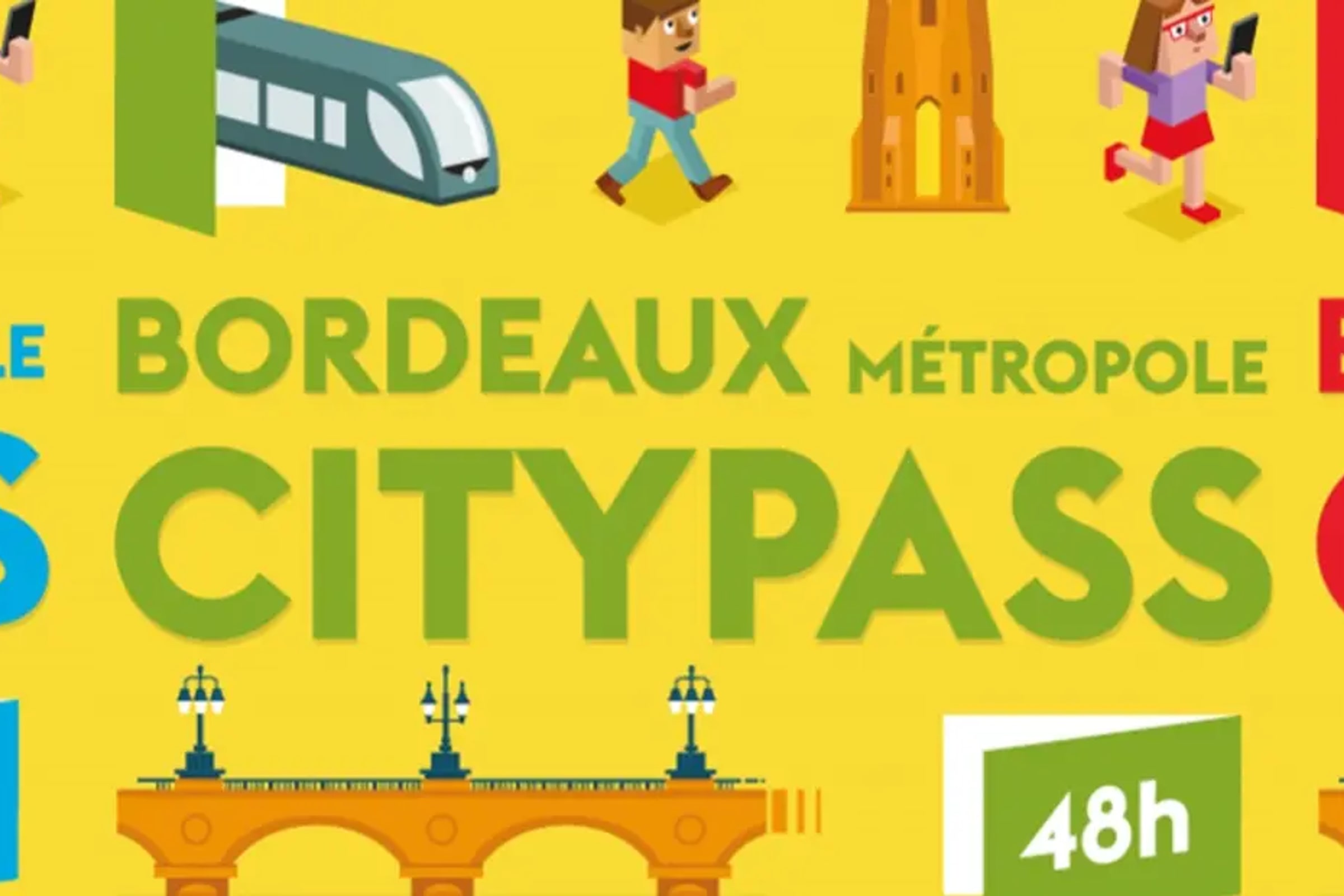 Bordeaux City Pass 波尔多城市通票（24、48 或 72 小时）