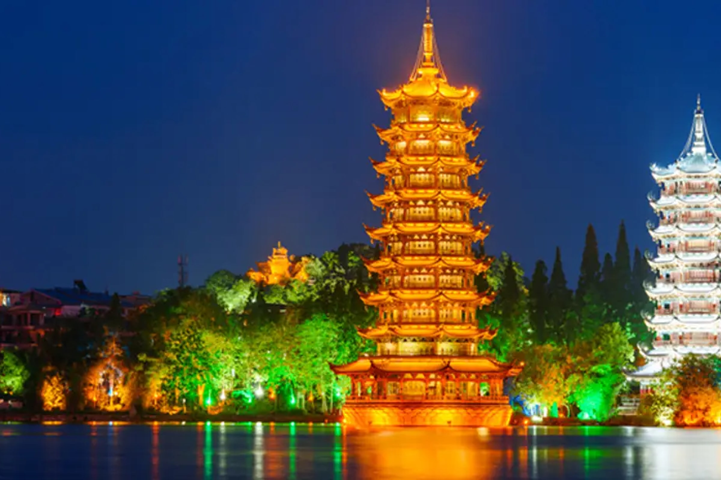 Urban Guilin Cruise & Night Tour