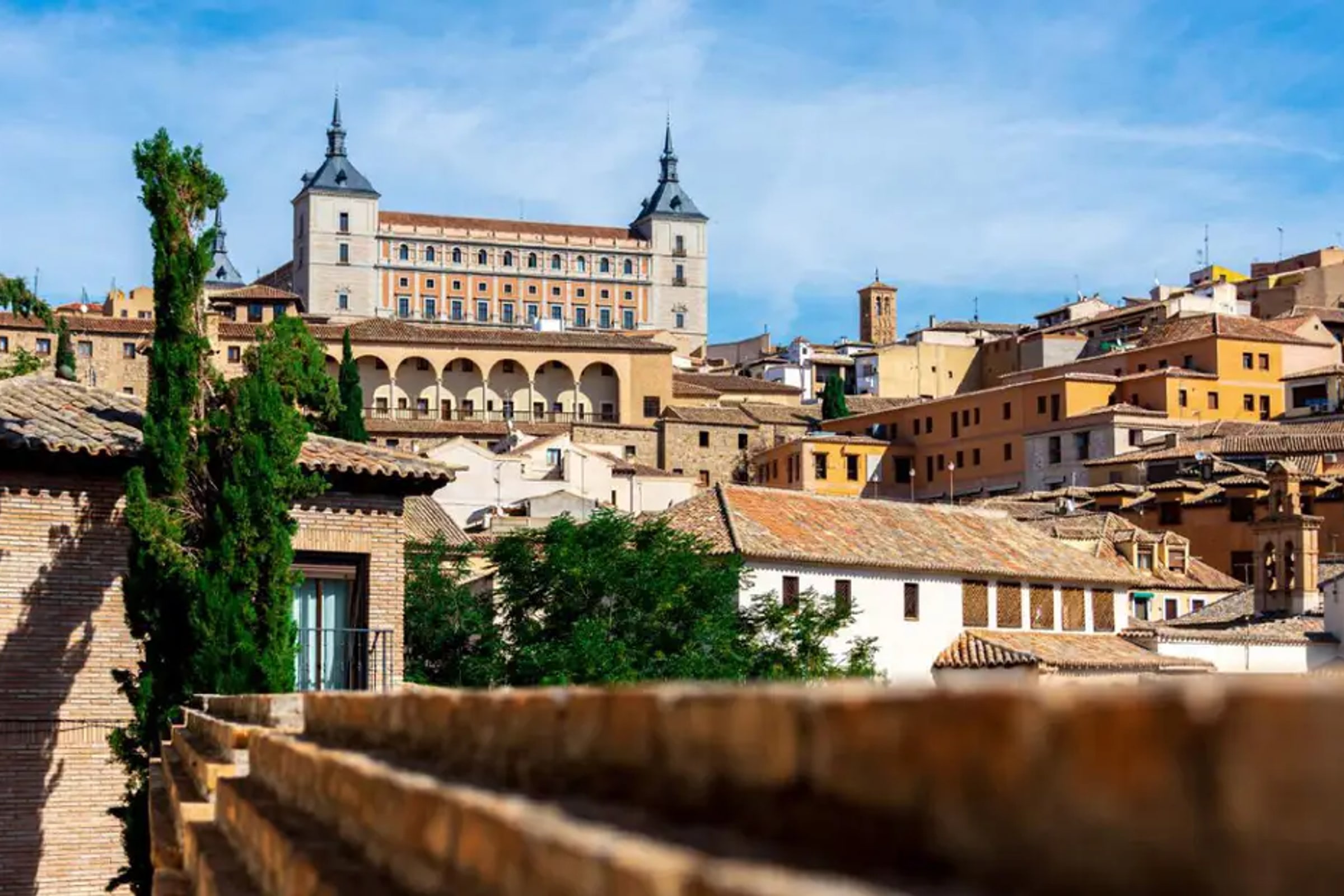Toledo and Segovia from Madrid