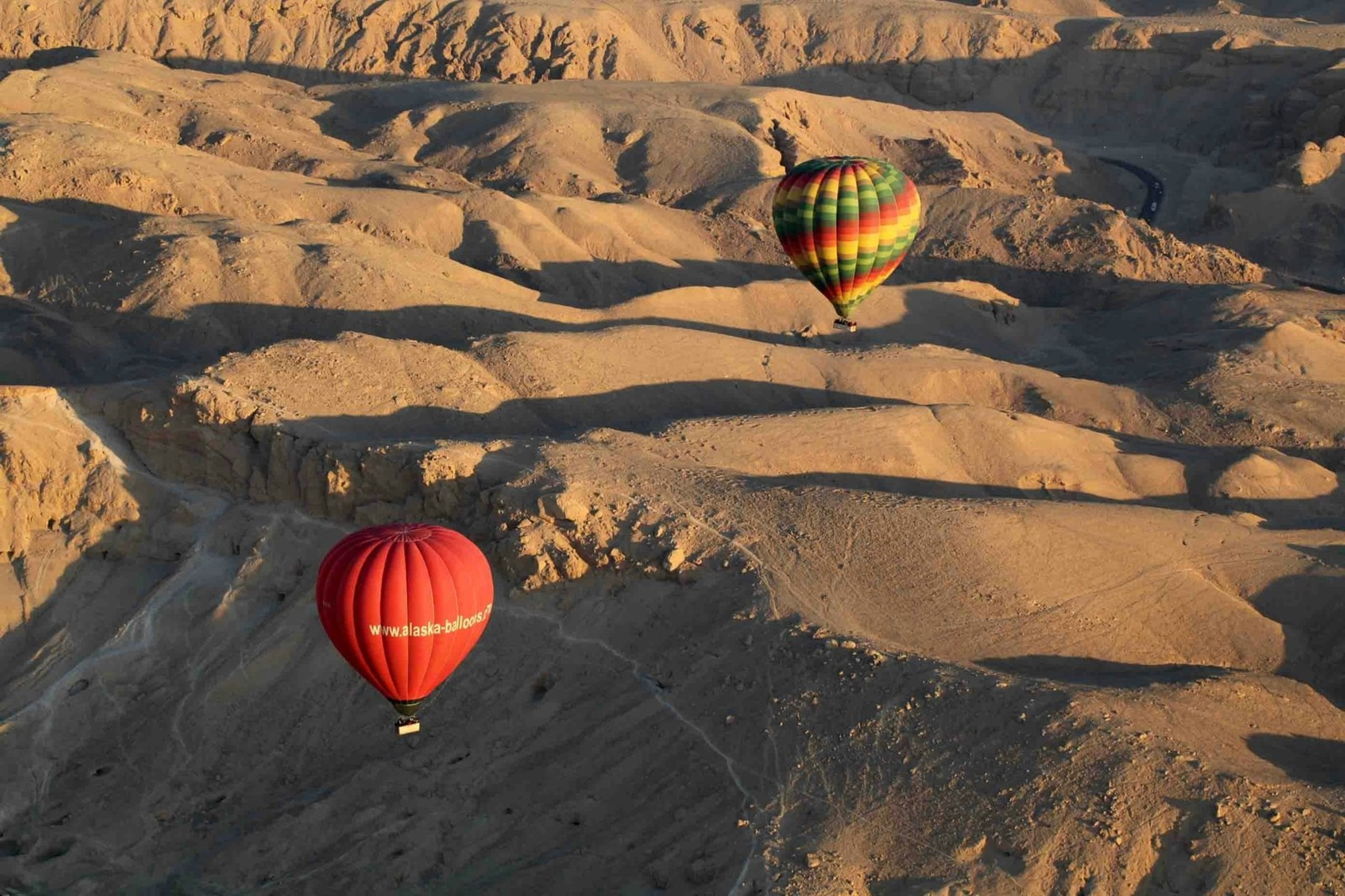 Ballonfahrt über Luxor