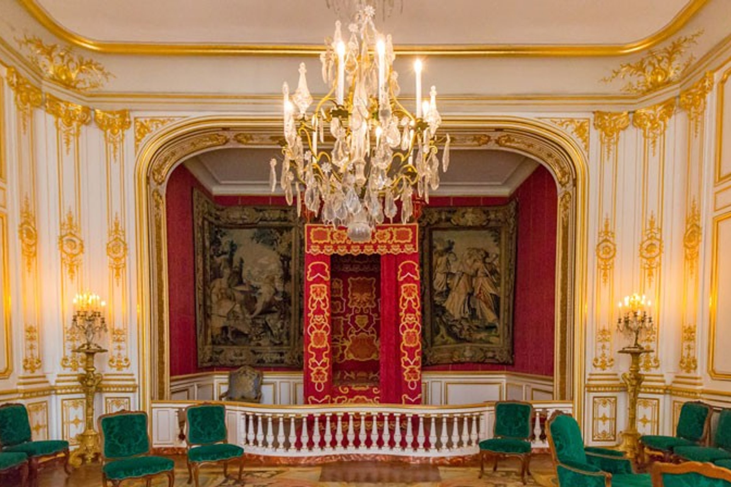 All day trip audioguided tour of Loire castles with transportation from Paris