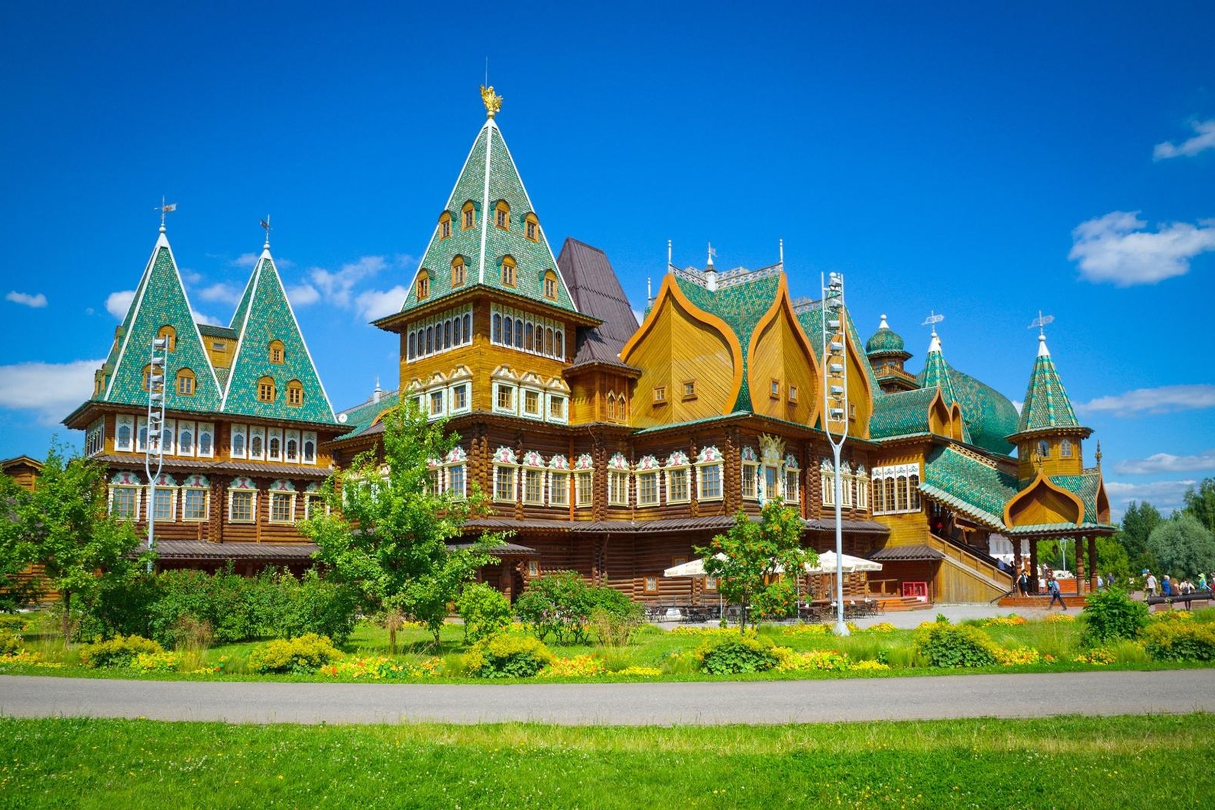 Moskau-Stadtrundfahrt und Kolomenskoje-Park (ohne Eintritte)
