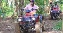 Phuket Paradise ATV Adventure with Optional Zipline or Elephant Interaction Experience