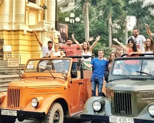 Rural Hanoi Vintage Army Jeep Tour