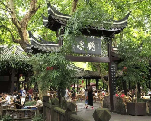 Chengdu People's Park Private Half Day Tour
