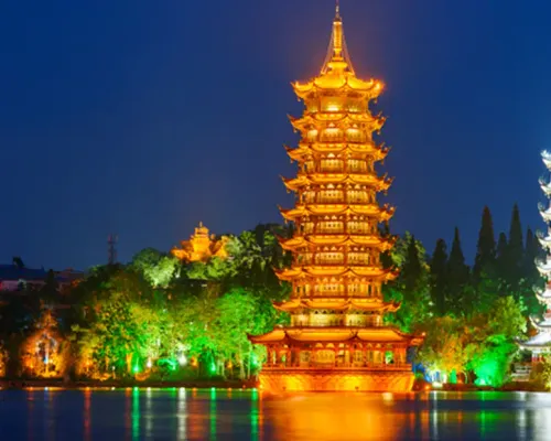 Urban Guilin Cruise & Night Tour