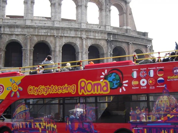 Rome : bus touristique Big Bus