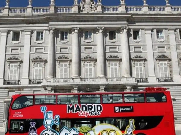 Madrid City Tour Hop-On Hop-Off bus