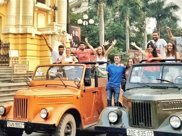 Rural Hanoi Vintage Army Jeep Tour