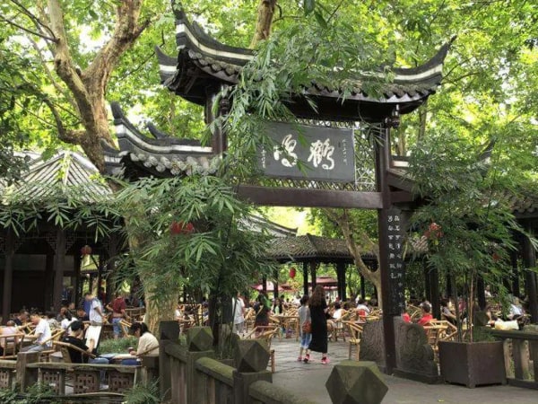 Chengdu People's Park Private Half Day Tour