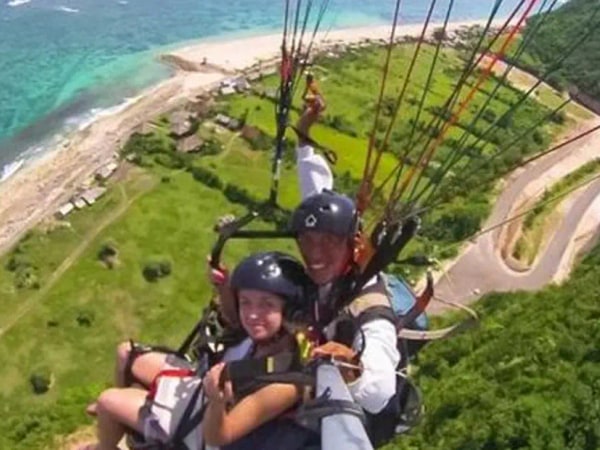 Paragliding Adventure at Timbis Beach