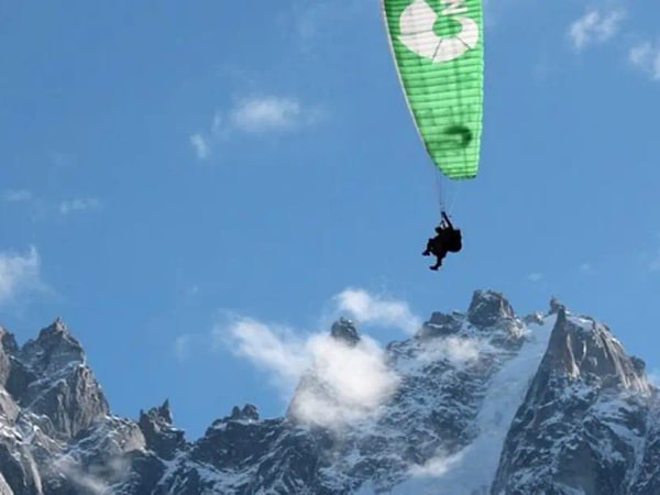 Chamonix Mont Blanc Paragliding Experience in the Alps from Geneva