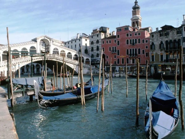 Grand Canal motorboat tour with guide on board
