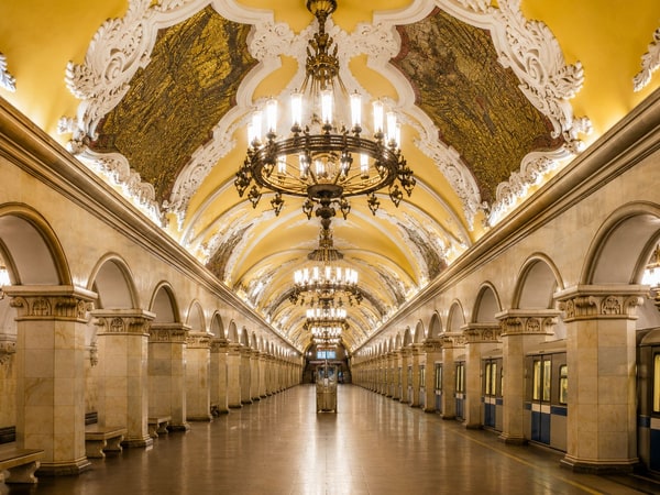 Metro tour and Old arbat street (Walking tour)