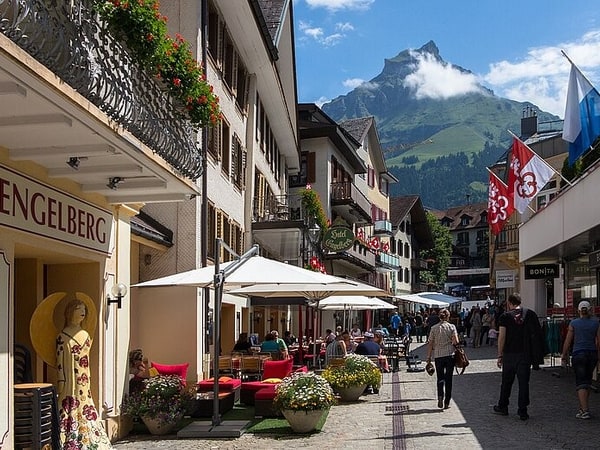 Engelberg - Typical Swiss Alpine Village