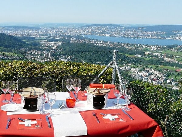 Zurich Sunset Tour with Cheese Fondue