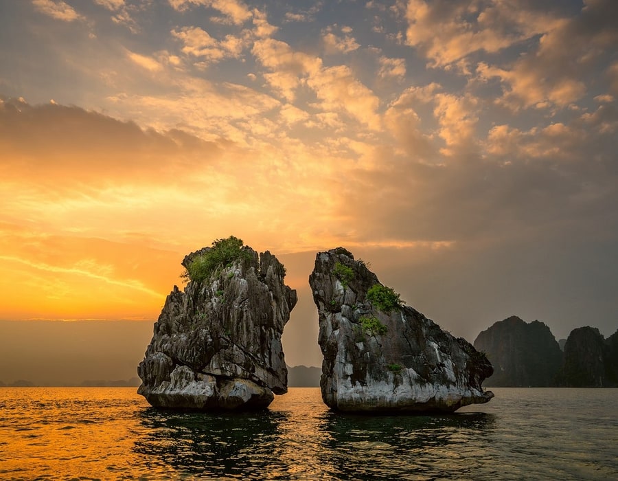 Vietnam de postal: crucero por la bahía de Ha Long y aventura en Ba Na Hills